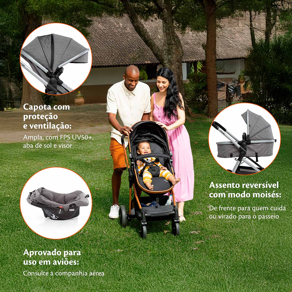Voyage Infantil | Travel System Prestige TS DUO